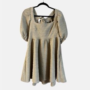 Free People Cream Mini Dress Size Small S